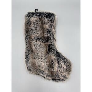 Toms Toy International Faux Fur Christmas Stocking 18” Long